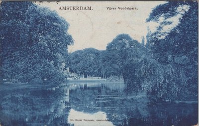 AMSTERDAM - Vijver Vondelpark