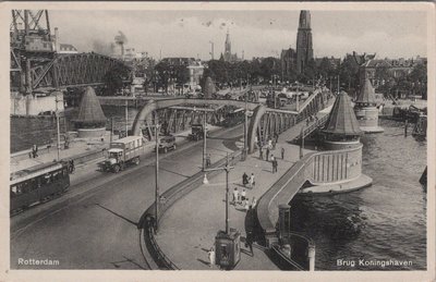 ROTTERDAM - Brug Koningshaven