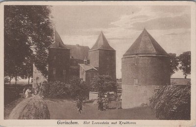 GORINCHEM - Slot Loevestein met Kruittoren