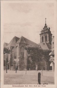 SCHOONHOVEN - Ned. Herv. Kerk met Toren