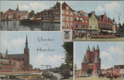 HAARLEM - Meerluik Groeten uit Haarlem