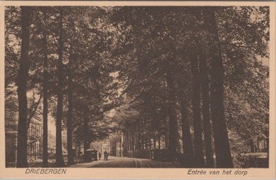 DRIEBERGEN - Entrée van het dorp