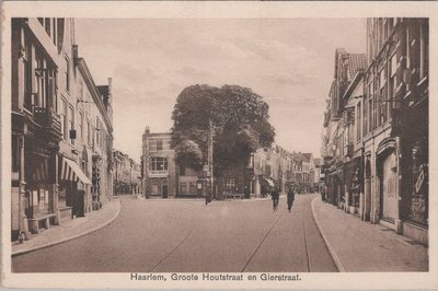 HAARLEM - Groote Houtstraat en Gierstraat