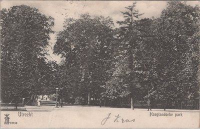 UTRECHT - Hooglandsche park