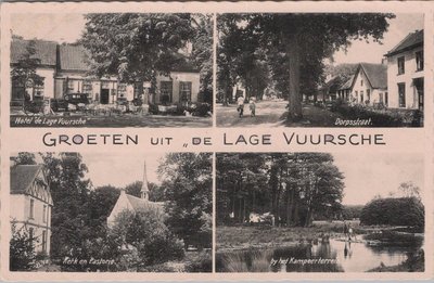 LAGE VUURSCHE - Meerluik Groeten uit de Lage Vuursche