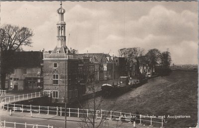 ALKMAAR - Boerkade met Accijnstoren