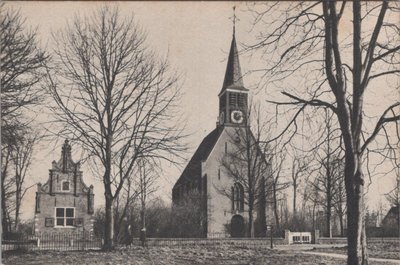 SCHOORL - Oude Raadhuisje en Kerk