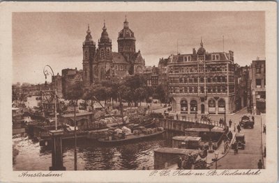 AMSTERDAM - P. H. Kade m. St. Nicolaaskerk