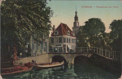 ALKMAAR - Steenenbrug met Waag