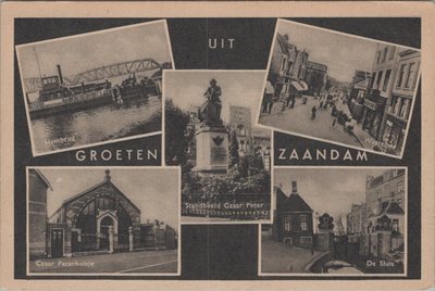 ZAANDAM - Meerluik groeten uit Zaandam