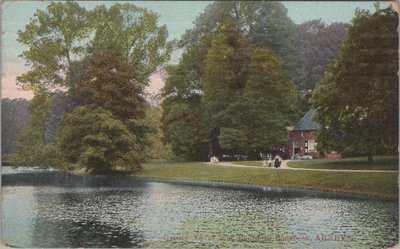 ARNHEM - Groote Vijver met Boerderij Sonsbeek