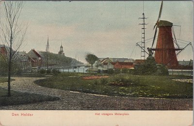 DEN HELDER - Het vroegere Molenplein