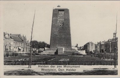 DEN HELDER - Helden der Zee Monument Westplein