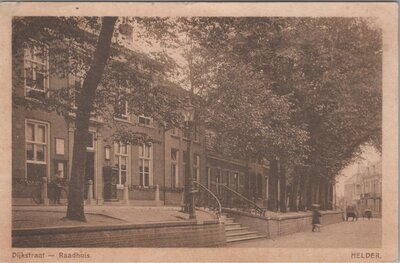 DEN HELDER - Dijkstraat - Raadhuis