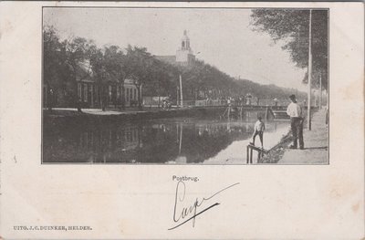 DEN HELDER - Postbrug