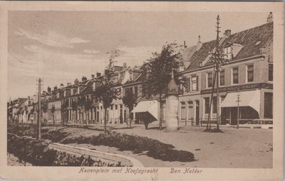 DEN HELDER - Havenplein met Hoofdgracht