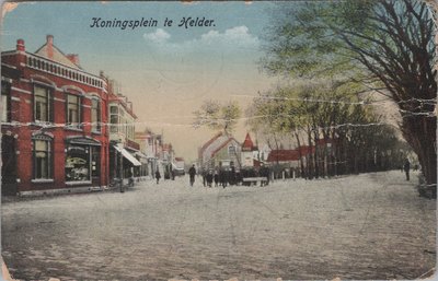 DEN HELDER - Koningsplein te Helder