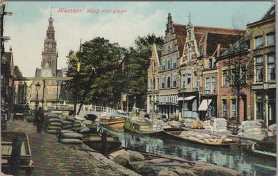 ALKMAAR - Waag met gevel