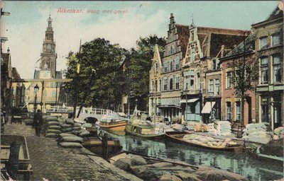 ALKMAAR - Waag met gevel