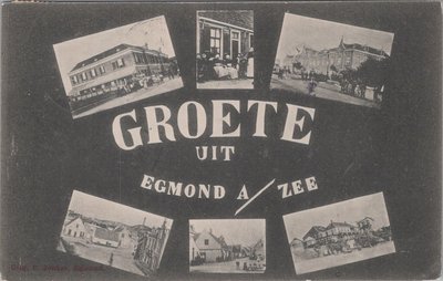 EGMOND AAN ZEE - Meerluik groete uit Egmond a/Zee