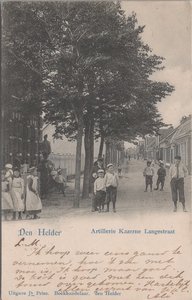 DEN HELDER - Artillerie Kazerne Langestraat