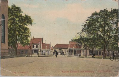 DEN HELDER - Nieuwe Kerkplein met Werfbrug