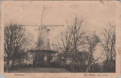 ALKMAAR - De Molen van Piet