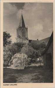 ELSPEET - (Veluwe) Gezicht op Kerk