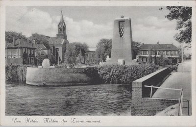 DEN HELDER - Helden der Zee-monument