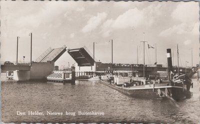 DEN HELDER - Nieuwe Brug Buitenhaven