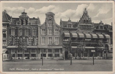 HAARLEM - Café, Restaurant Gebrs. Brinkmann