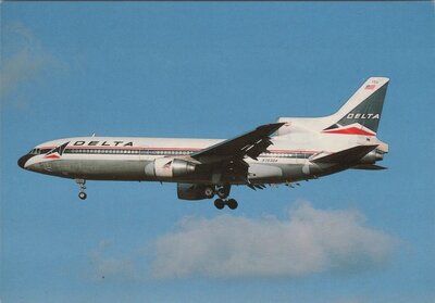 DELTA Lockheed TriStar N73DA Paris Orly