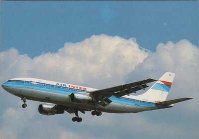 AIR INTER Airbus A 300-B2 F-BVGD Paris Orly