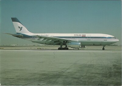 IRAN AIR EB-IBR Airbus A300B2-203