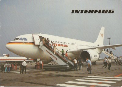 INTERFLUG Airbus A310