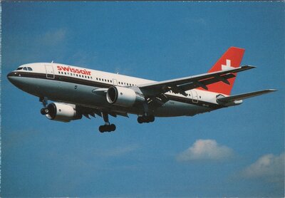 SWISSAIR Airbus A-310-221 HB-IPA