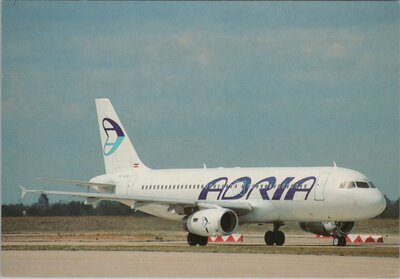 ADRIA AIRWAYS Airbus A-320 YU-AOA Paris-Orly