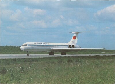 AEROFLOT Plane IL-62