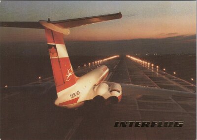 INTERFLUG IL-62/Start