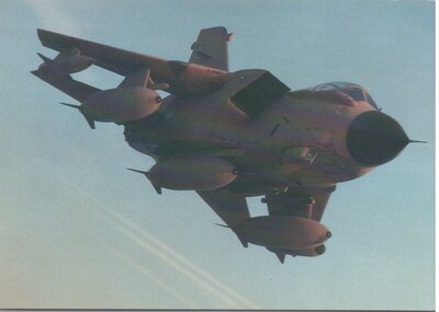 SCUD HUNTER Tornado GR1 RAF in the Gulf