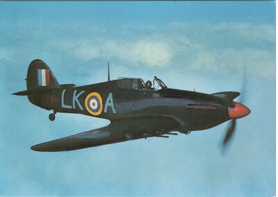 HAWKER Huriccane II c BE500