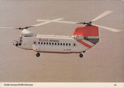 BRITISH AIRWAYS BV234 Helicopter