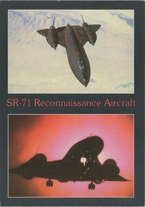 SR-71 Reconnaissance Aircraft