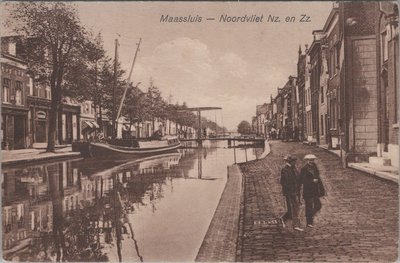 MAASSLUIS - Noordvliet Nz. En Zz.