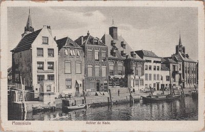 MAASSLUIS - Achter de Kade