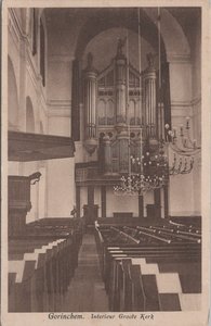 GORINCHEM - Interieur Groote Kerk