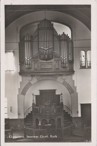 GORINCHEM - Interieur Gereformeerde Kerk