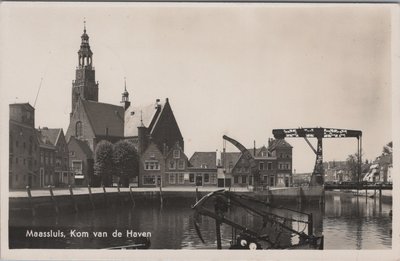 MAASSLUIS - Kom van de Haven