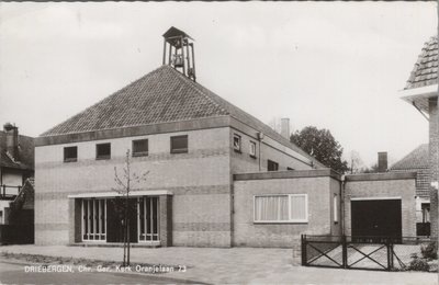 DRIEBERGEN - Chr. Ger. Kerk Oranjelaan 73