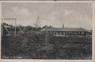 DRIEBERGEN - Boschhuis. Groet uit Driebergen